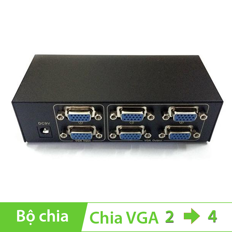 Mua Bộ chia màn hình vga 2 ra 4 fengjie Hôm Nay