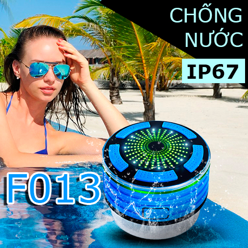 Loa Bluetooth chống nước chống sốc F013