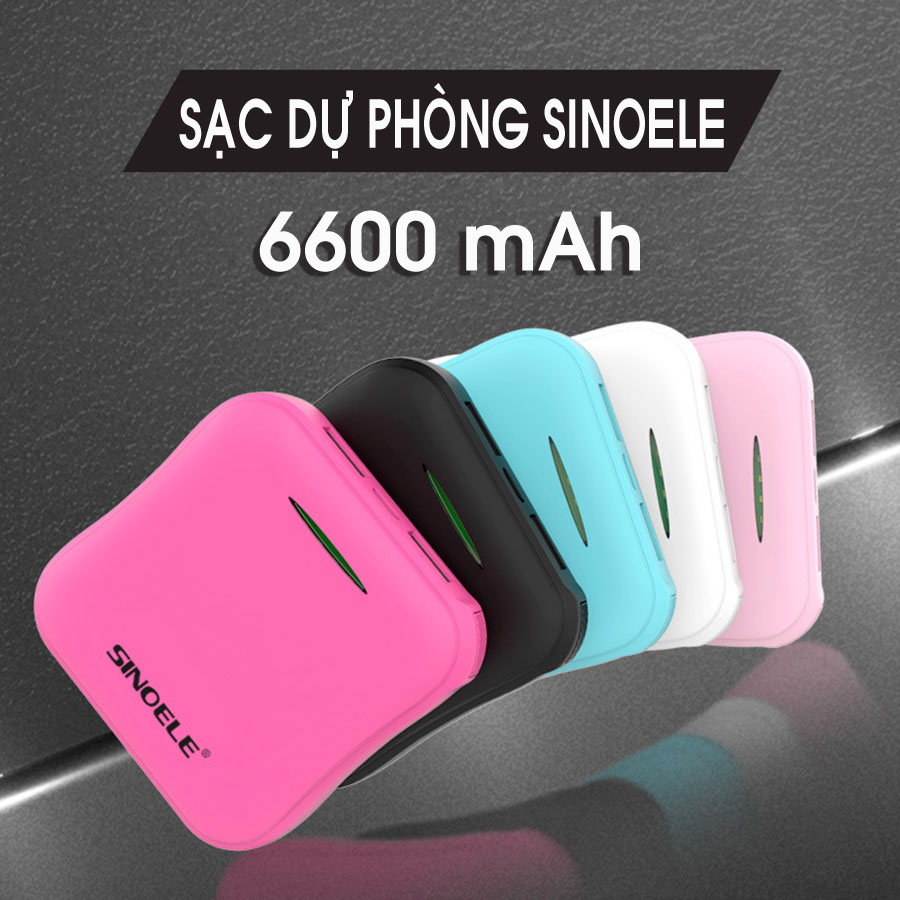 Mua Sạc dự phòng Sinoele 6000 mAh Hôm Nay